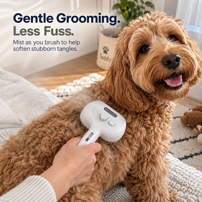 Luma 3-in-1 Mist Grooming Brush